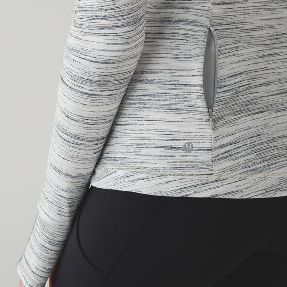 Lululemon Runderful Long Sleeve- Athletic Long Sleeve Top- Size 6 - Picture 14 of 15